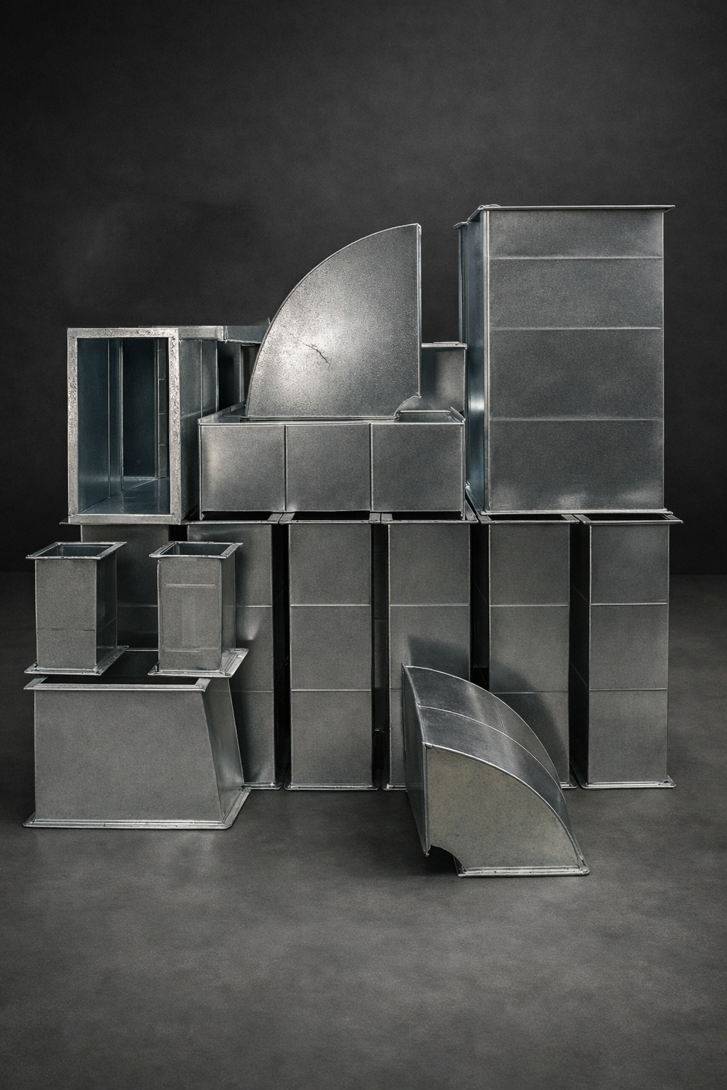 Dutos retangulares com flange integrado TDC